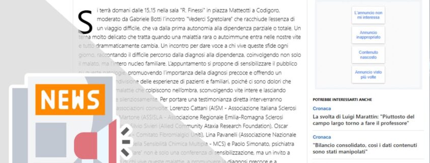 ’Vederci sgretolare’, storie di vita: "Un invito ad ascoltare il dolore"
