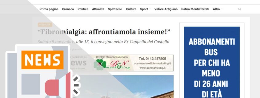 “Fibromialgia: affrontiamola insieme!”