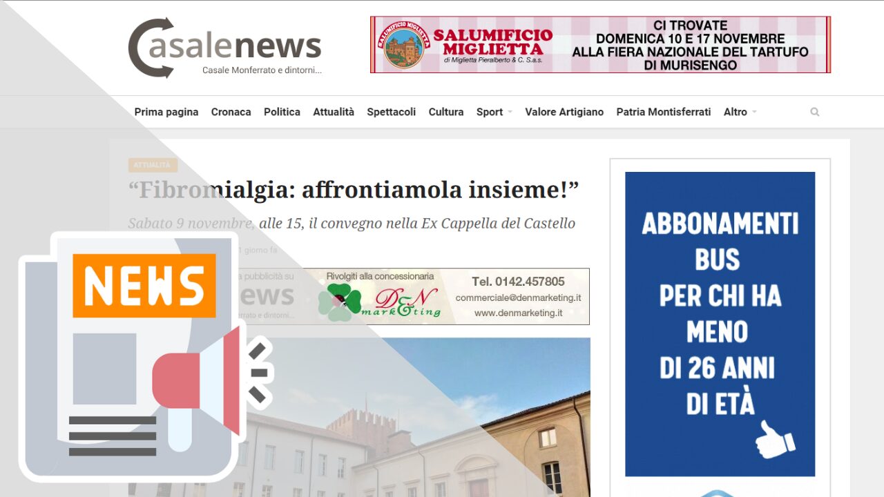 “Fibromialgia: affrontiamola insieme!”