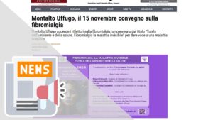(MONTALTO UFFUGONLINE.IT) MONTALTO UFFUGO, 15 DICEMBRE CONVEGNO SULLA FIBROMIALGIA