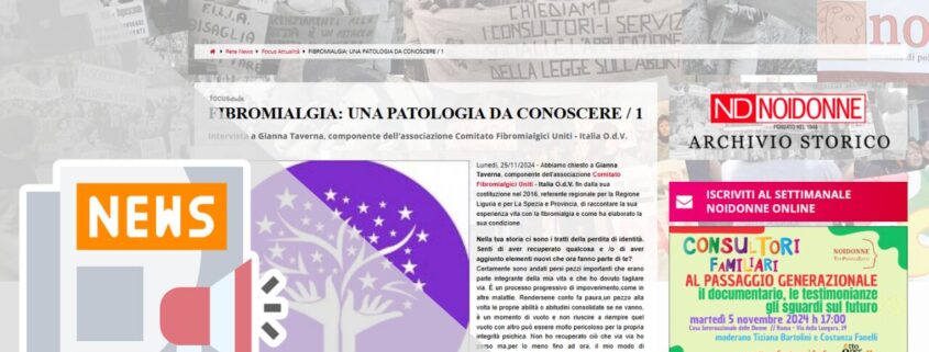 FIBROMIALGIA: UNA PATOLOGIA DA CONOSCERE / 1