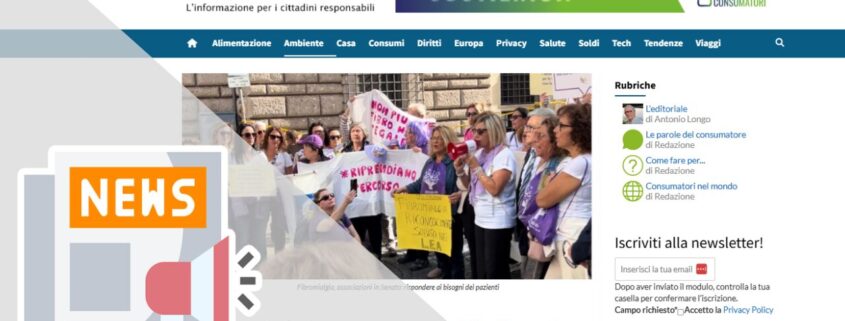 FIBROMIALGIA, ASSOCIAZIONI IN SENATO: RISPONDERE AI BISOGNI DEI PAZIENTI, RICONOSCERE LA MALATTIA