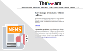 FIBROMIALGIA INVALIDANTE, TUTTE LE RICHIESTE