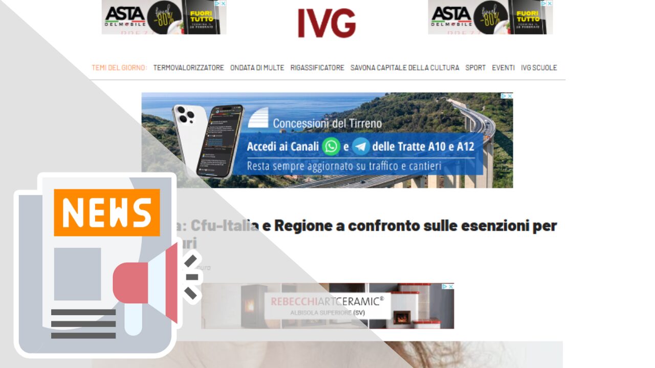 FIBROMIALGIA: CFU-ITALIA E REGIONE A CONFRONTO SULLE ESENZIONI PER I PAZIENTI LIGURI