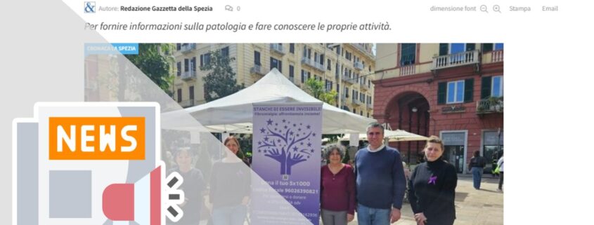 IL COMITATO FIBROMIALGICI UNITI SARÀ PRESENTE CON UN GAZEBO ALLA FIERA DI SAN GIUSEPPE