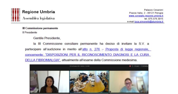Audizione Regione Umbria